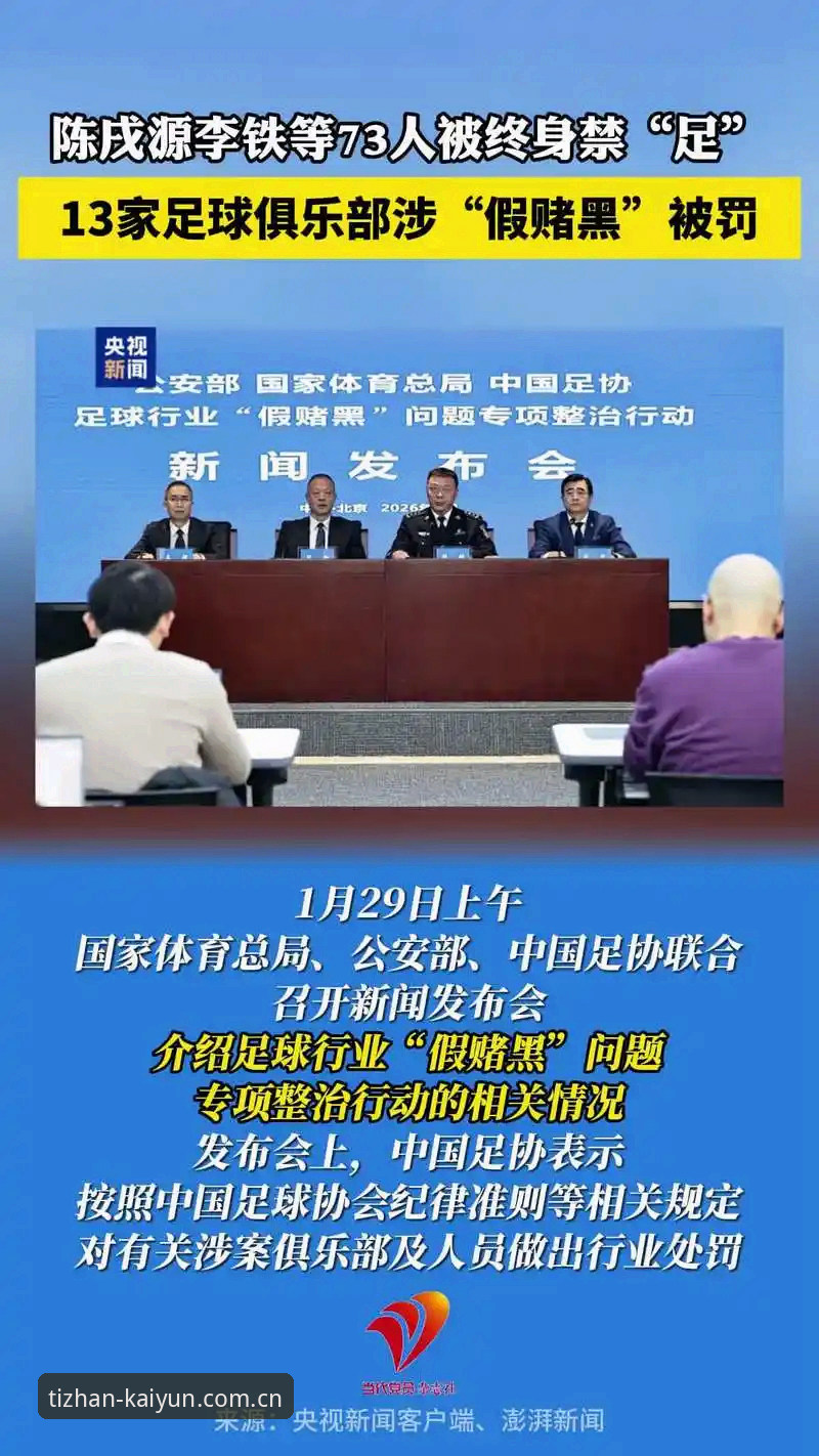 开云体育安卓下载 5大焦点解读:足协第三批禁足名单背后的反腐风暴